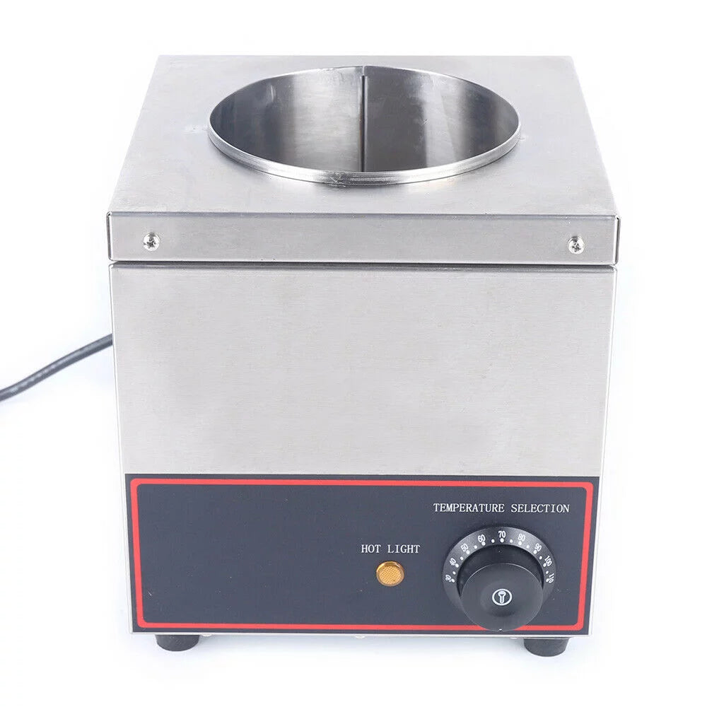 Electric Hot Fudge Caramel Cheese Sauce Warmer Pump Stainless Steel D8065