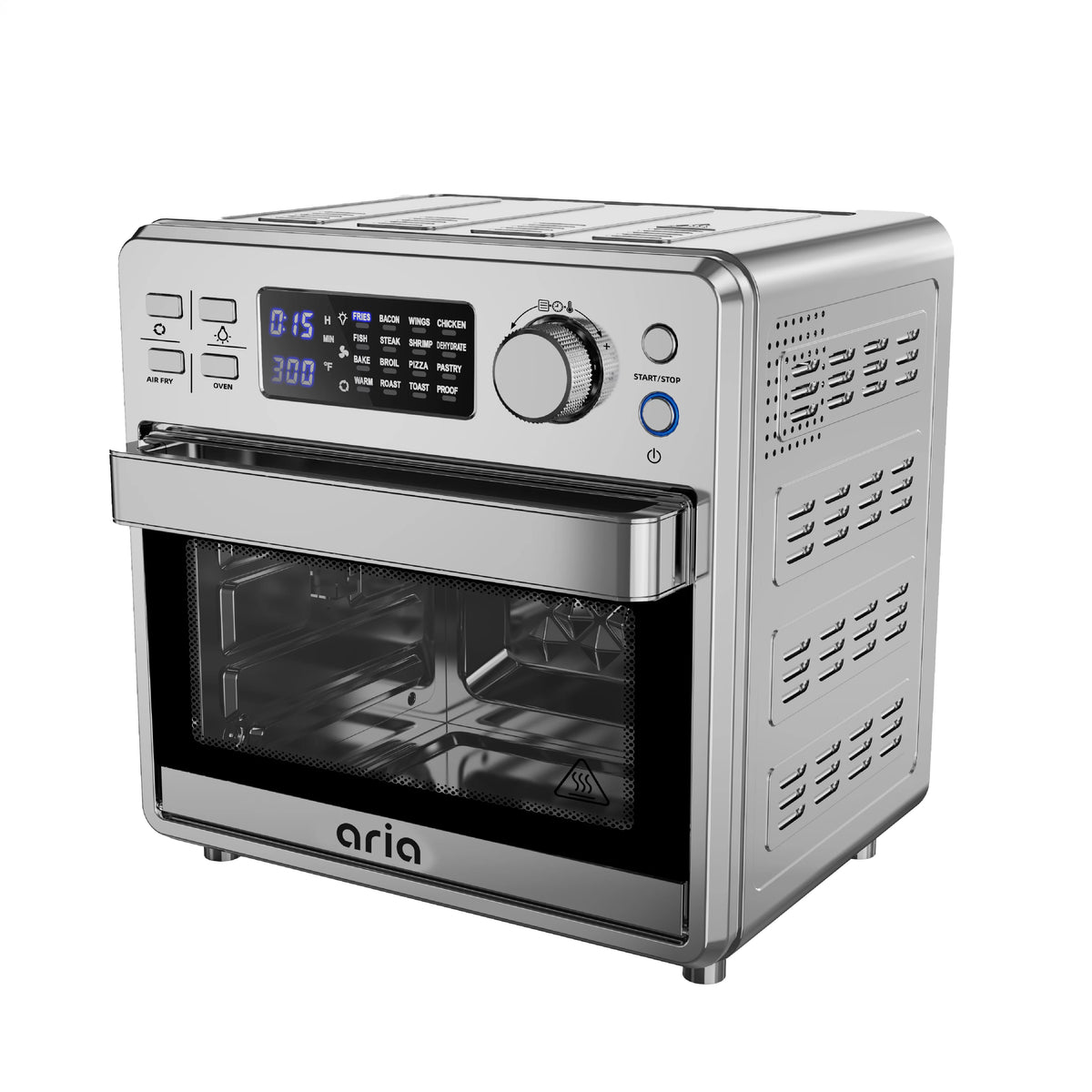 17QT Stainless Steel Air Fryer & Toaster Oven I852