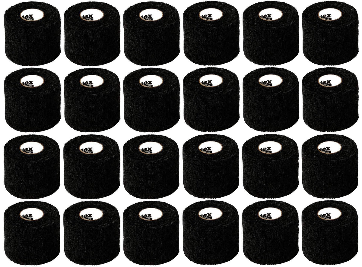 Black 2x22 Athletic Tape 24 Rolls U33524