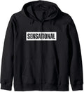 Graphic Zip Hoodie V506753
