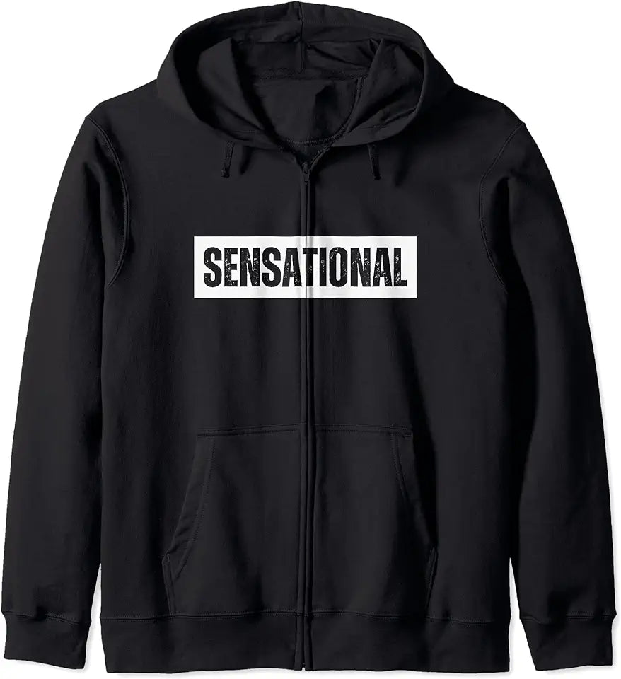 Graphic Zip Hoodie V506753