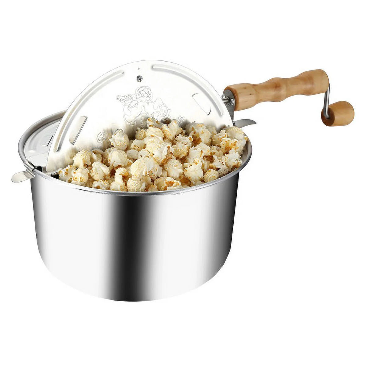 6-Quart Aluminum Stovetop Popcorn Maker K323