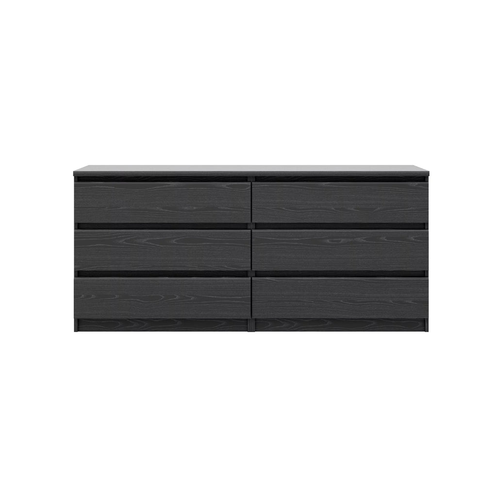 6 Drawer Double Dresser R986
