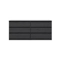 6 Drawer Double Dresser R986