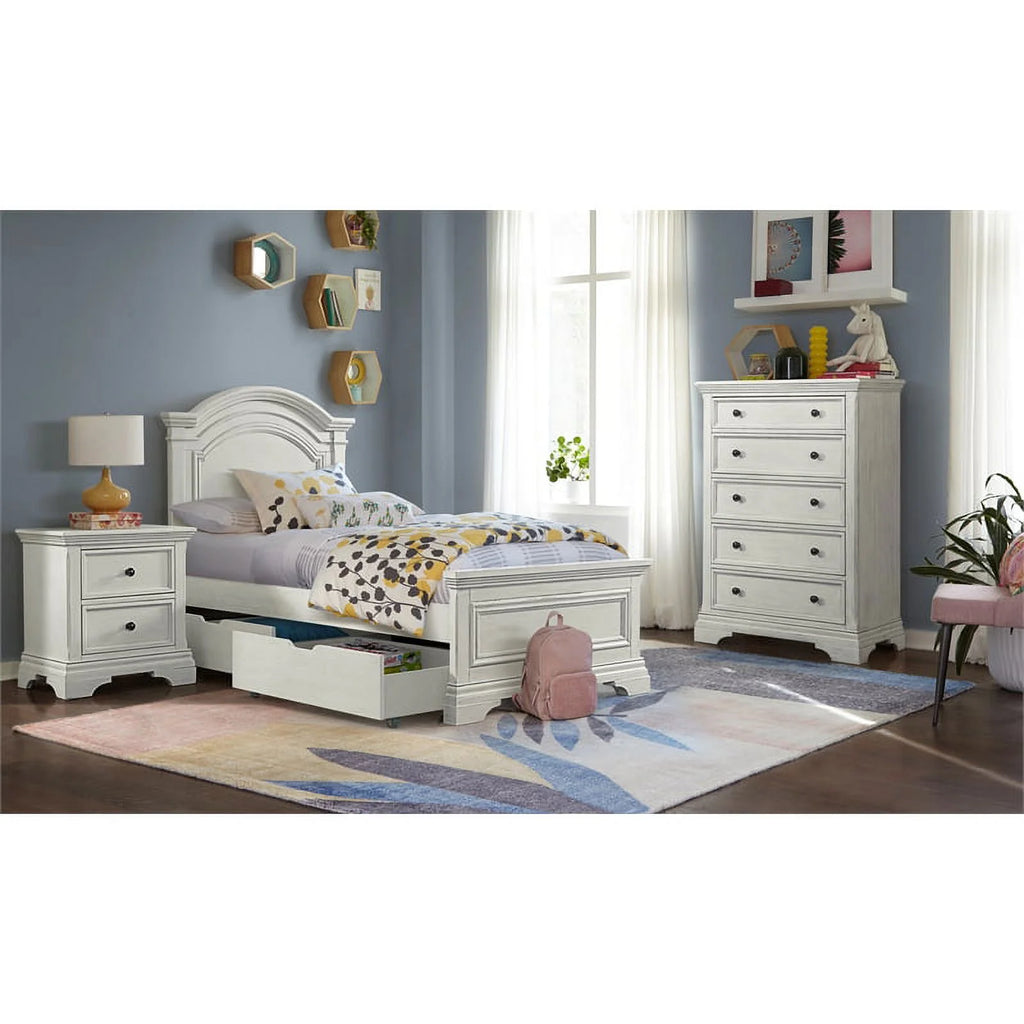 Twin Wood Bed A9347