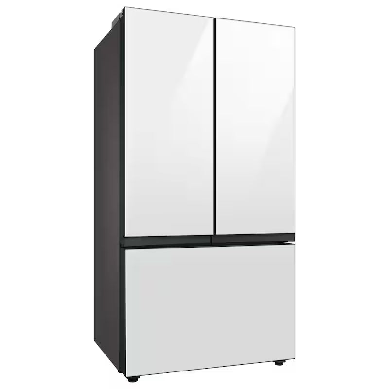 30 cu. ft. 3-Door French Door Smart Refrigerator with Beverage Center in White Glass M625