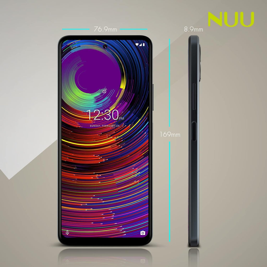 Unlocked Android Smartphone 6.7 Full HD+ Display 128GB Black U996
