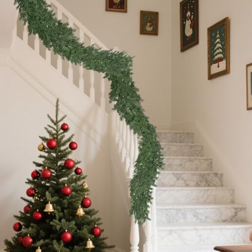 9Ft Artificial Evergreen Cedar Pine Garland M7803