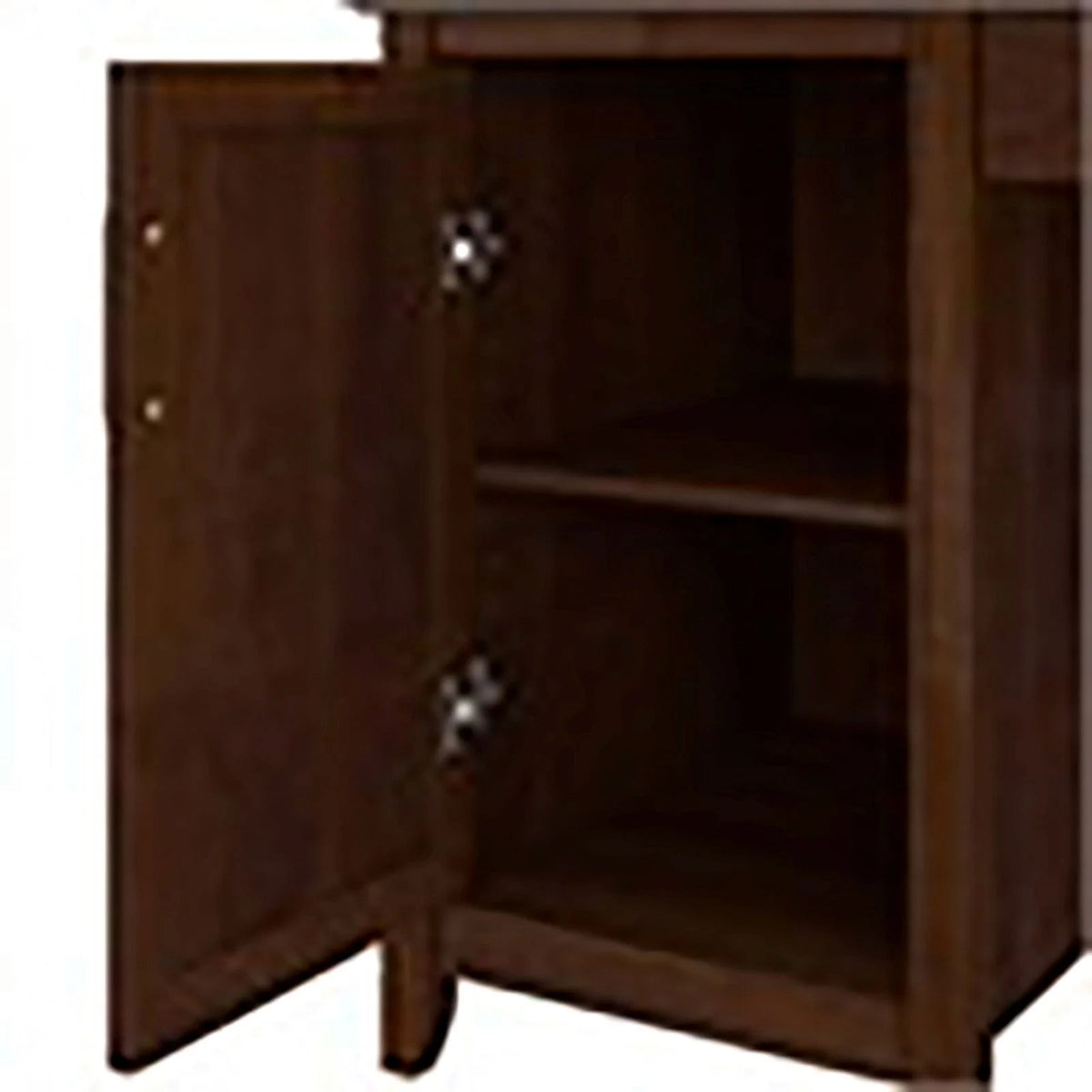 Wood Computer Desk with Storage Cabinet Q530208