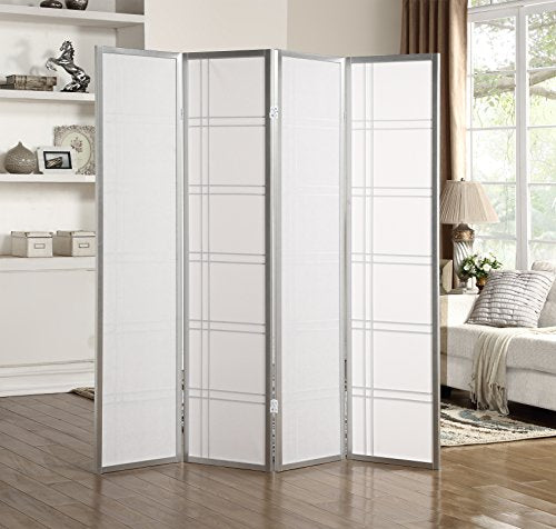4 Panel Gold Room Divider Screen T13353