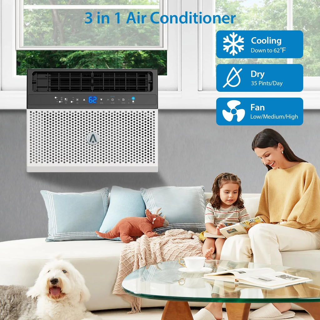 6000 BTU Over the Sill Air Conditioner J302082