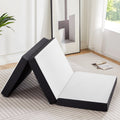 4 inch Tri-fold Memory Foam Mattress Topper with Washable Cover W901