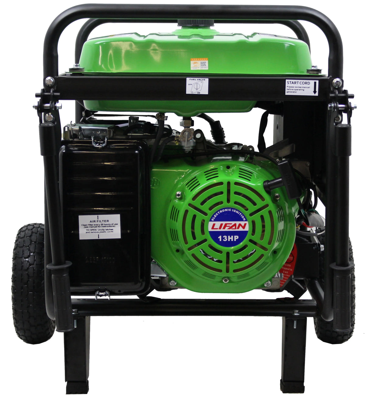 6600-Watt 13hp Gas Powered Portable Generator Q2956