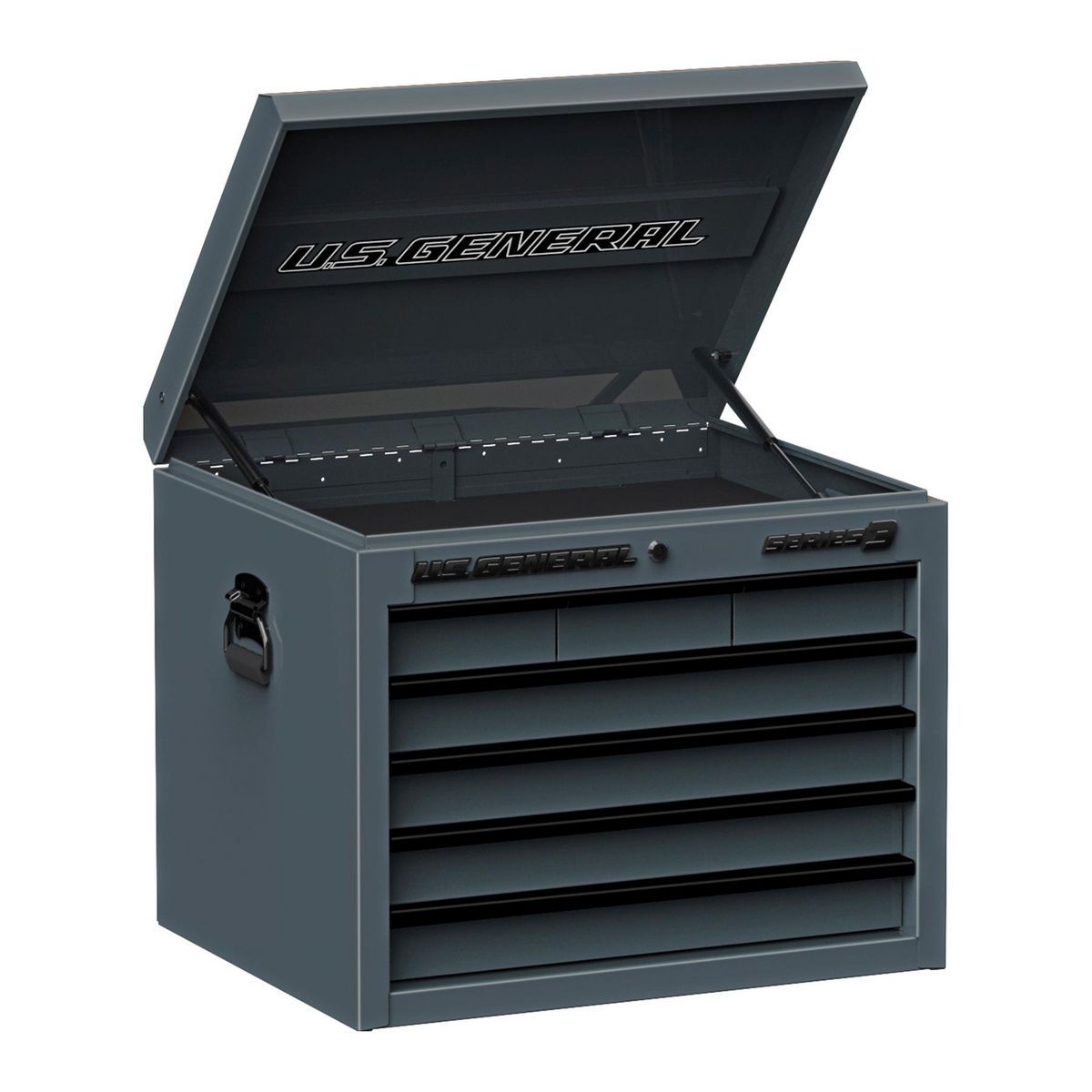 27 in. x 22 in. Slate Gray Top Chest O563