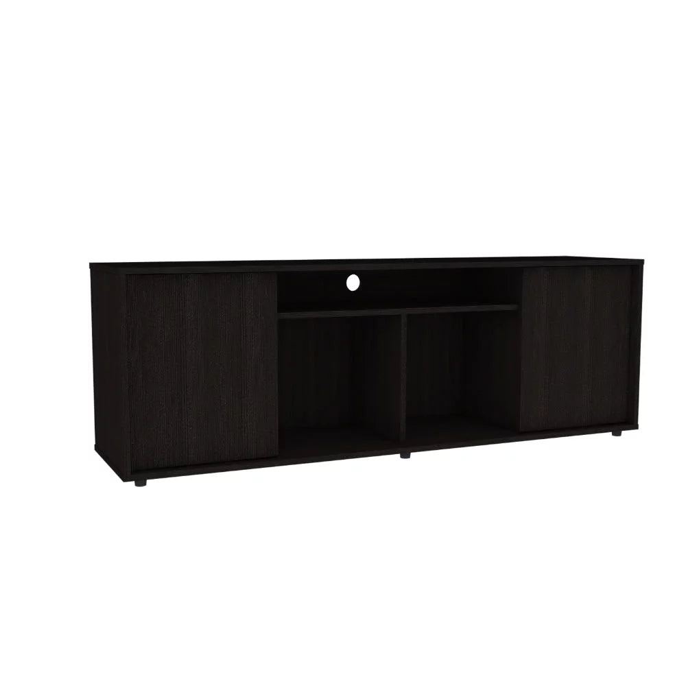 Black Coffee Table and TV Stand S544