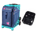 Sport Bag with Utility Pouches Turquoise Frame S724101