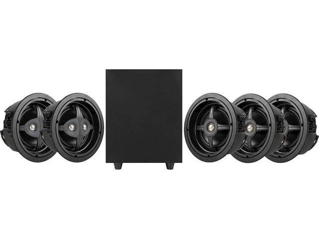 6-1/2" In-Ceiling Speaker System Black J13762
