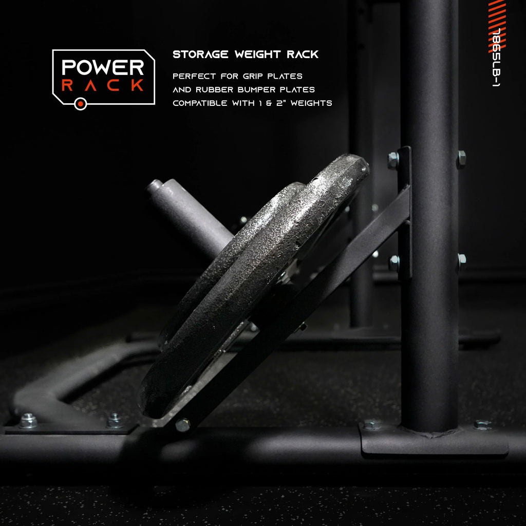 Two-Piece Olympic Weight Bench with Squat Rack I59228