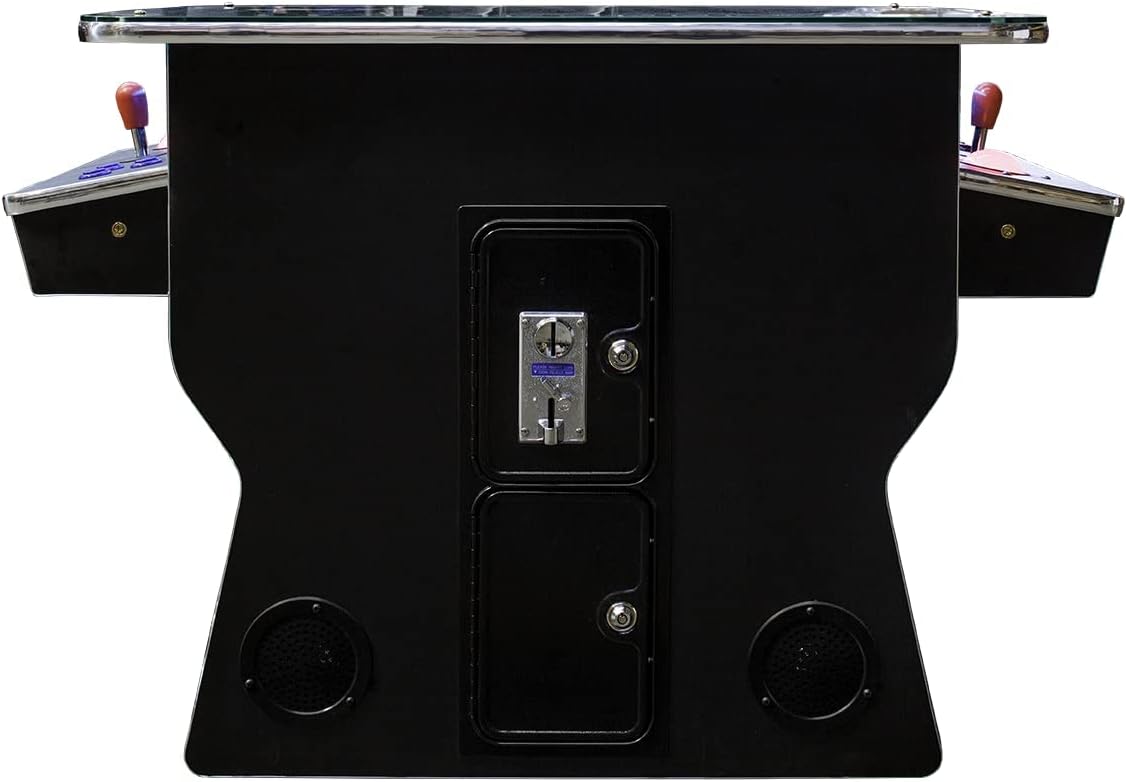 Cocktail Arcade Machine 516 Games in 1 2 Player 26-Inch Screen with 2 Bar Stools H1646