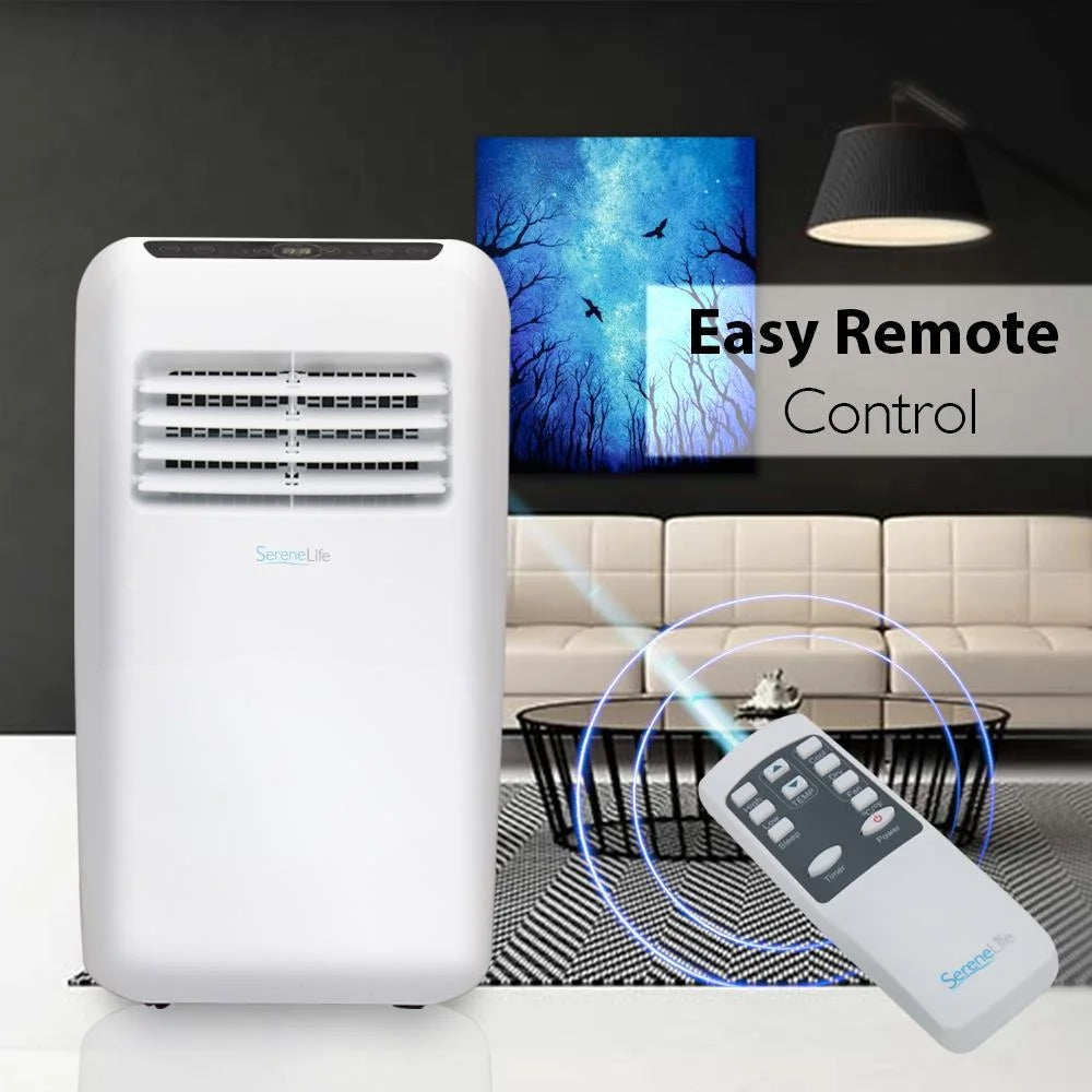 8,000 BTU Portable Air Conditioner with Dehumidifier and Fan Modes L224