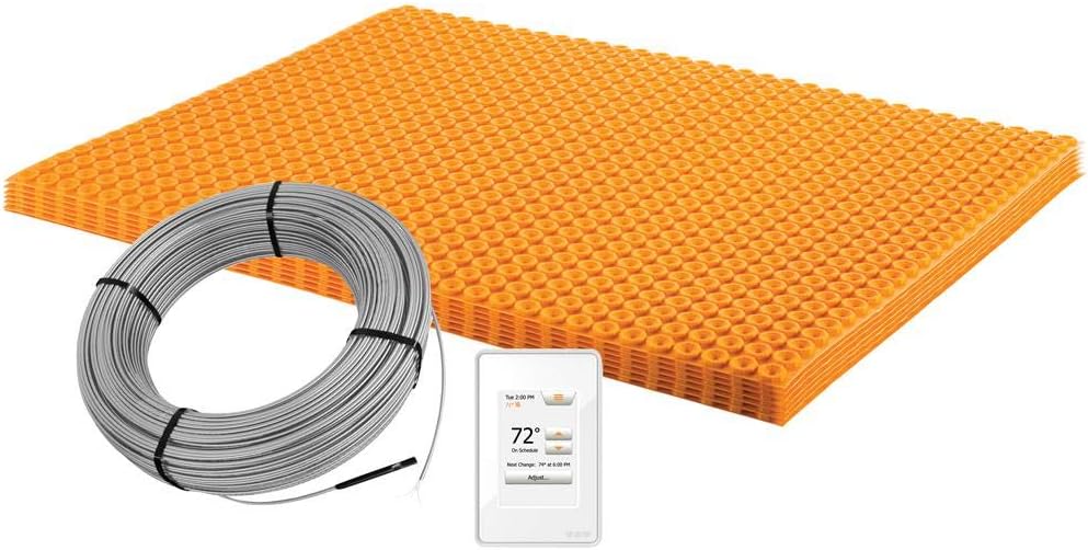 120V Ditra Heat Kit with Thermostat and Floor Sensors R28228