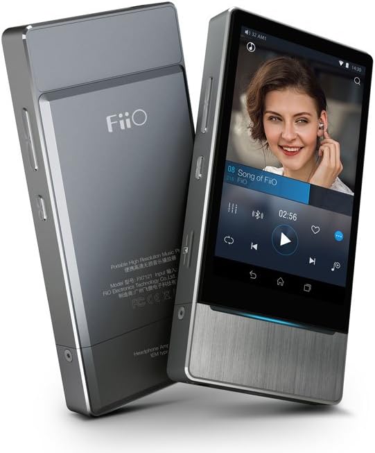High Resolution Audio Player with Amp Module, Leather Case and Coaxial Audio Cable U416
