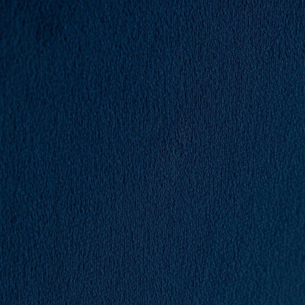Navy Blue Velvet Accent Armchair with Gold Base K48814