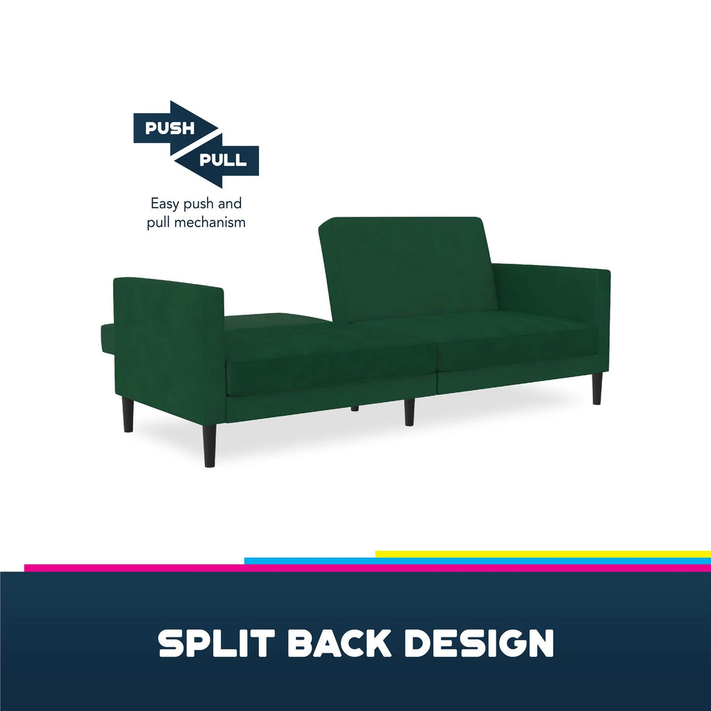 Green Velvet Futon R96990