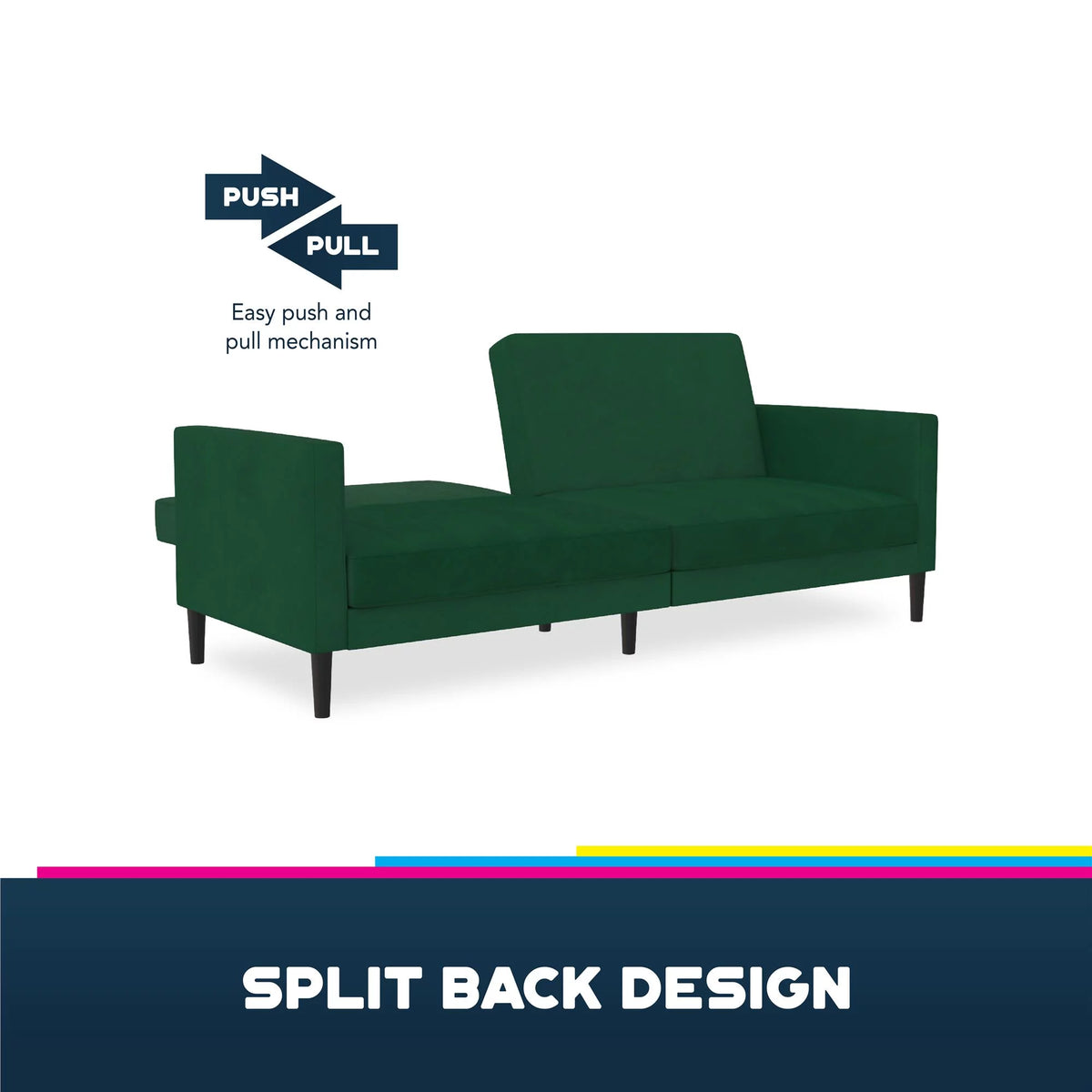 Green Velvet Futon R96990