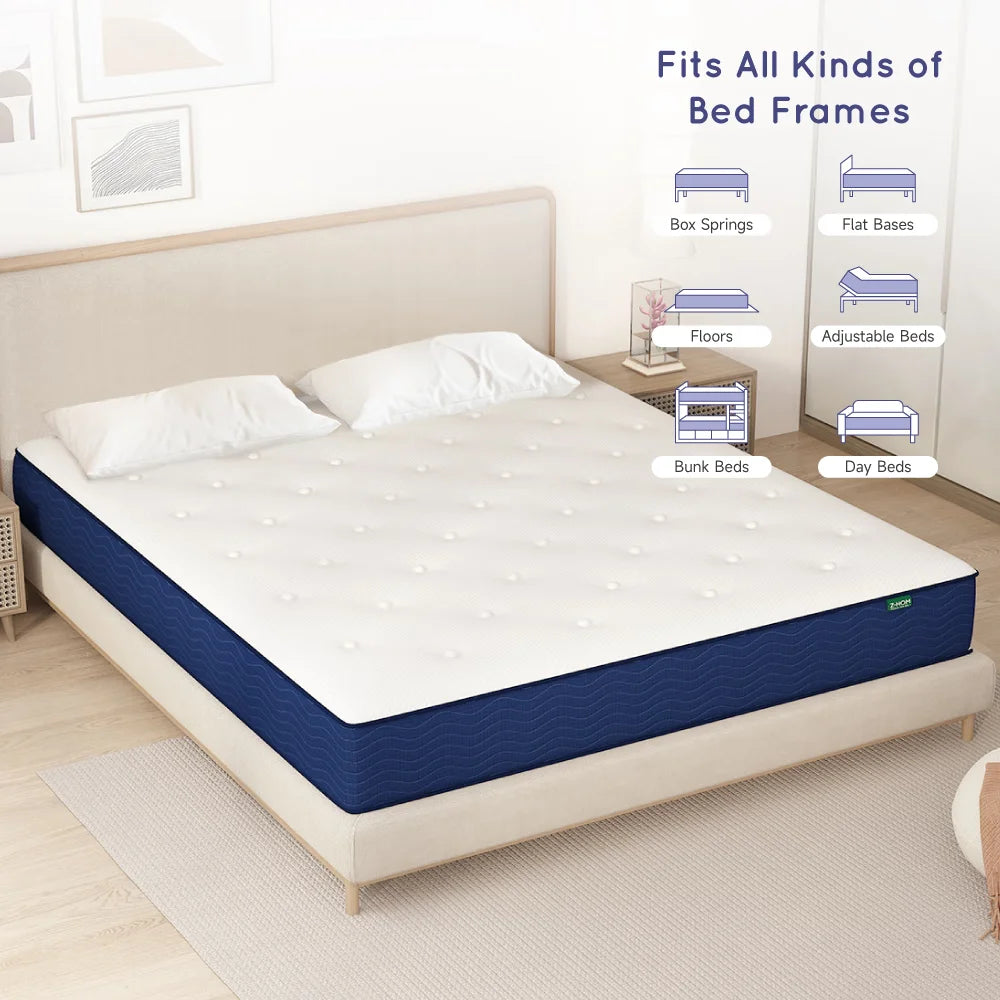 Queen Size Gel Foam Hybrid Mattress E7684