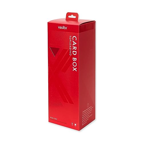 Trading Card Storage Box with Magnetic Lid and Dividers X38991
