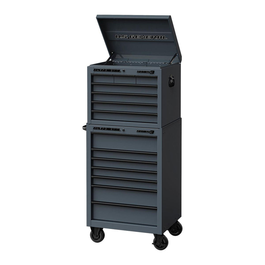 27 in. x 22 in. Slate Gray Top Chest O563