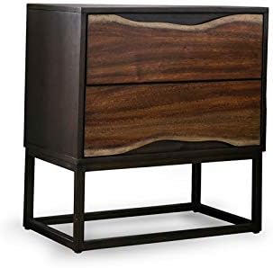 Wood 2-Drawer Nightstand I78485