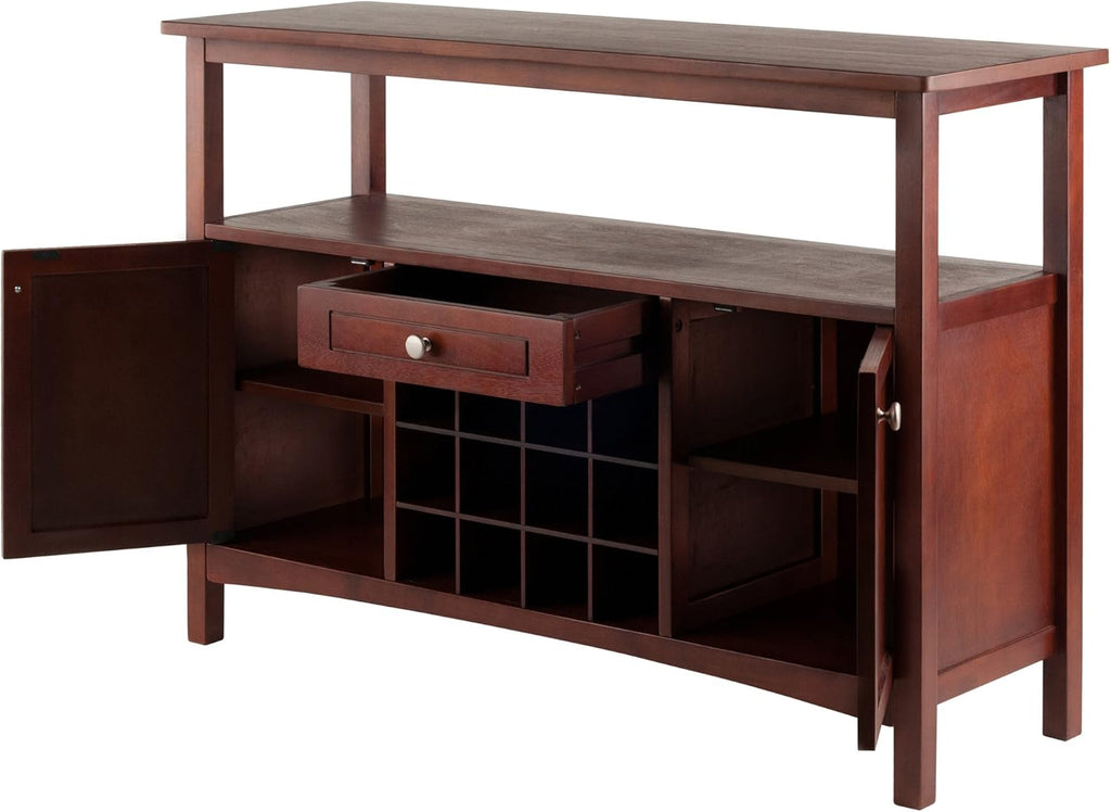 Walnut Buffet Cabinet Y5945