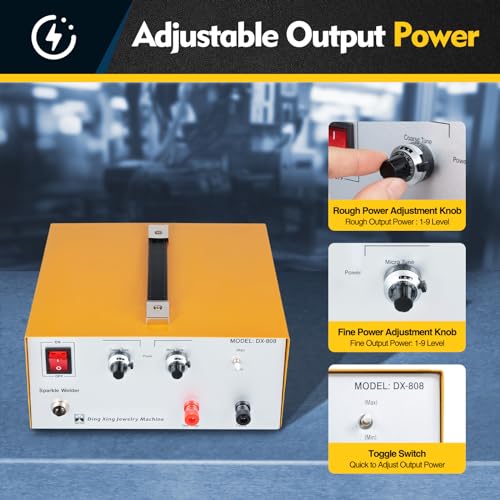 110V 80A Pulse Sparkle Spot Welder Machine with Foot Pedal W7506