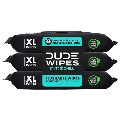 Flushable Unscented Extra-Large Adult Wet Wipes 3 Pack E26317
