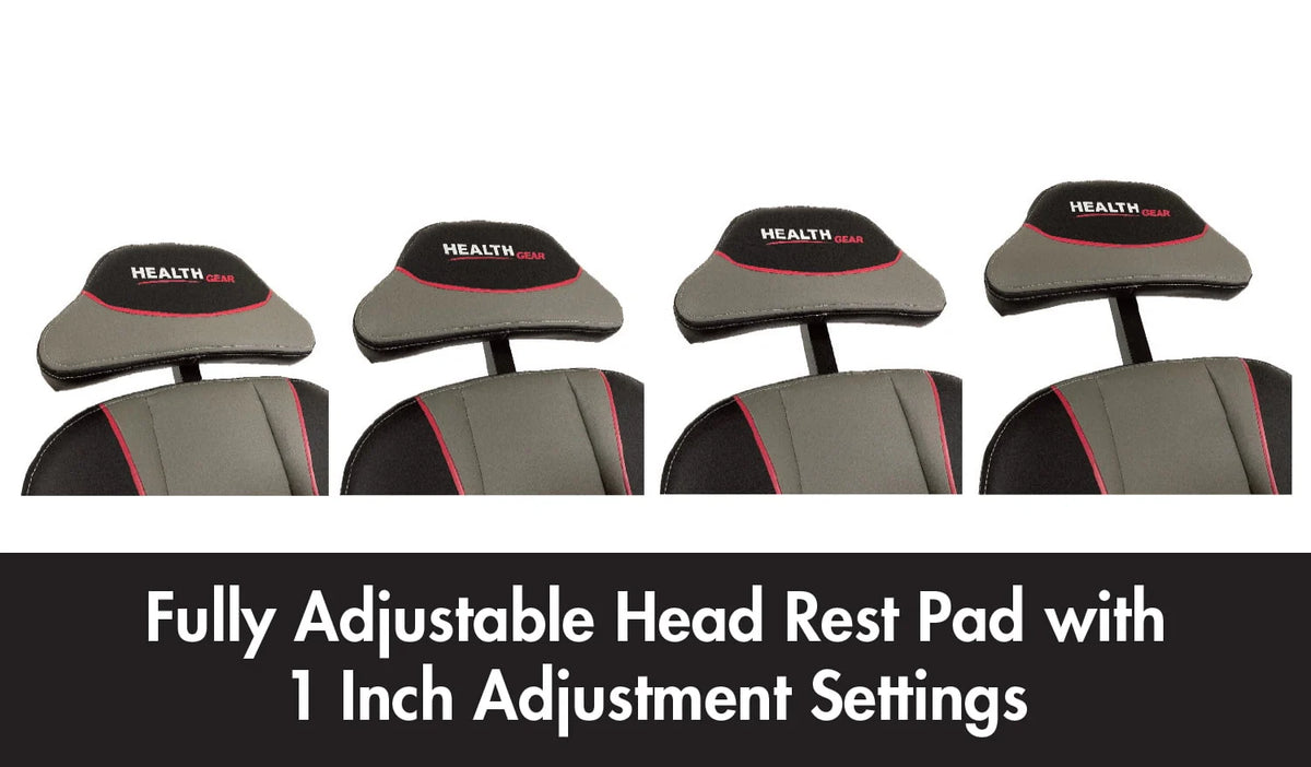 Black 300lb Weight Capacity Heat and Vibration Massage Inversion Table W60689