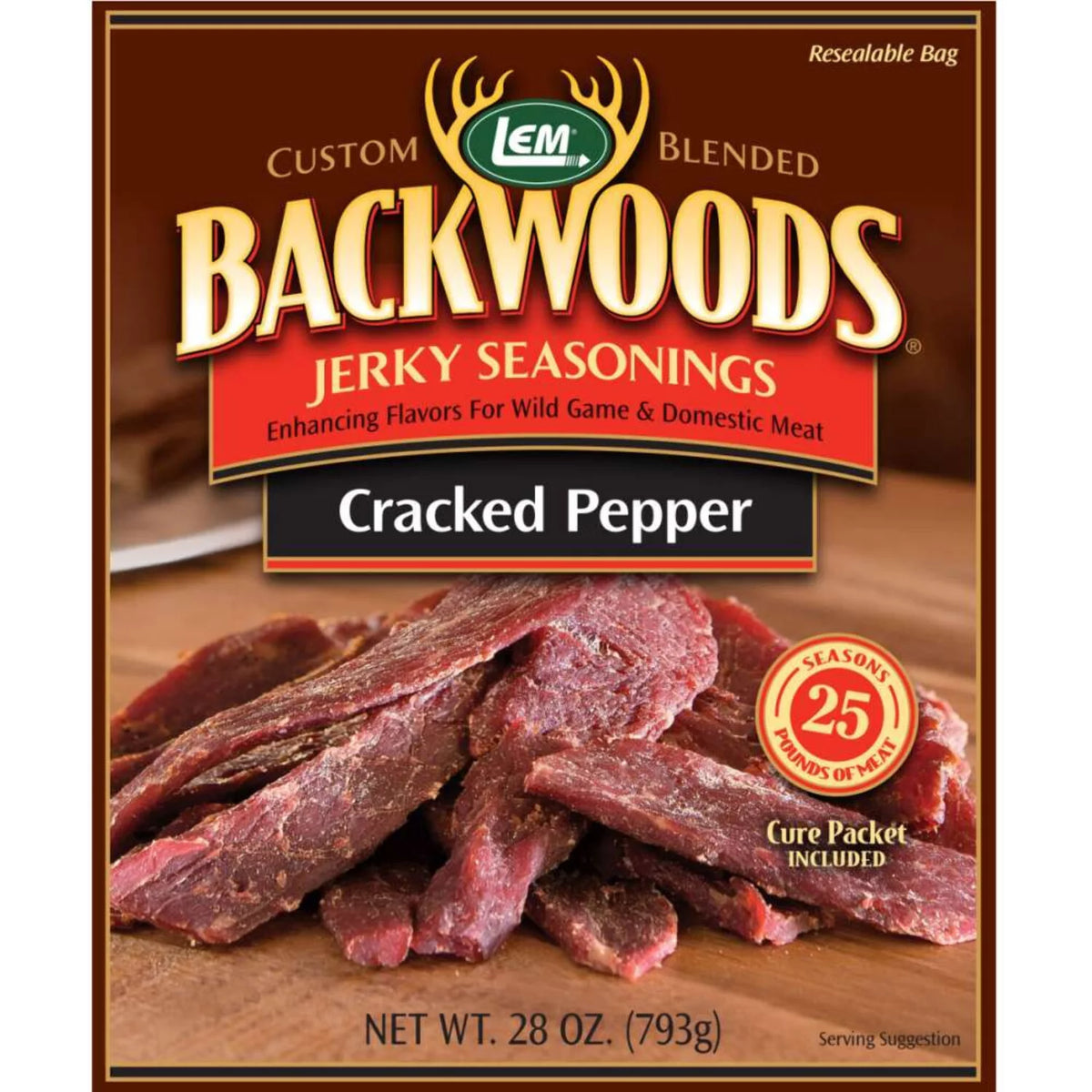 Cracked Pepper Jerky Seasoning N400