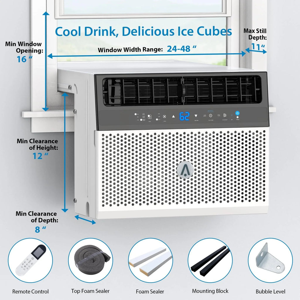 6000 BTU Over the Sill Air Conditioner J302082