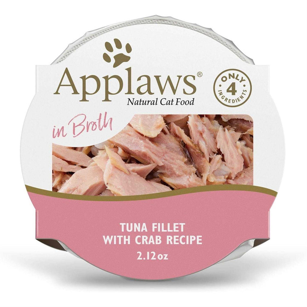 Tuna Fillet with Crab in Broth Wet Cat Food U79687