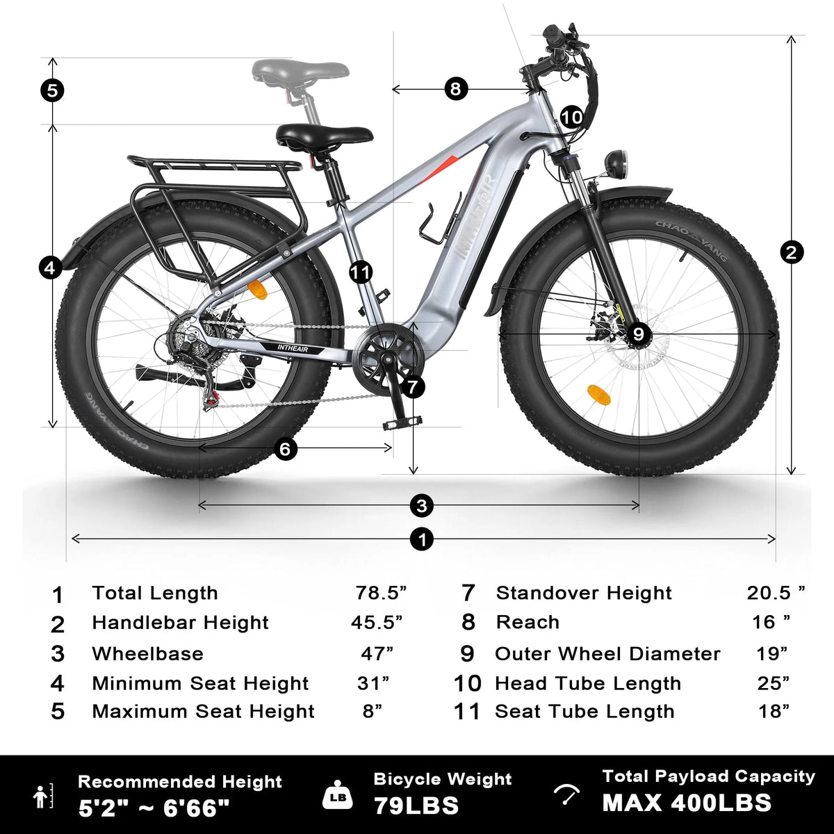 Electric Bike 26 Fat Tire 750W 48V D4182