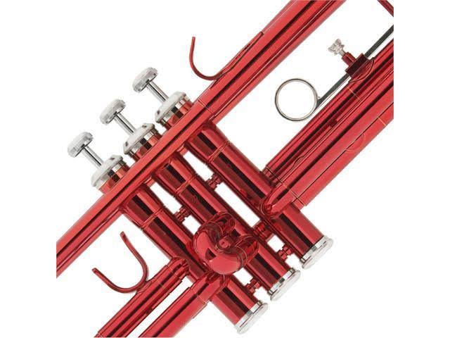 Red Lacquer Brass Bb Trumpet C27667