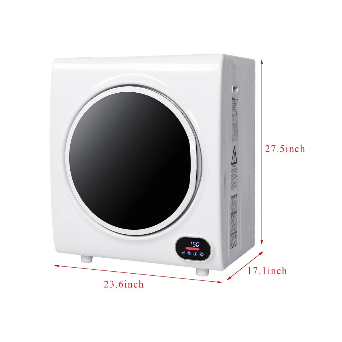 2.6 cu.ft Compact Laundry Dryer F7760