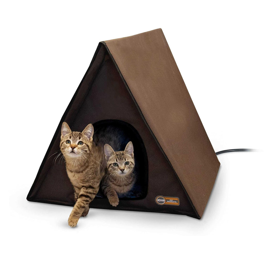 Outdoor Heated Kitty A-Frame L218