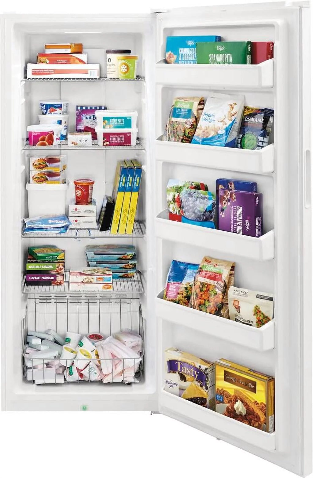 White Upright Freezer with 13 Cubic feet Capacity R2731
