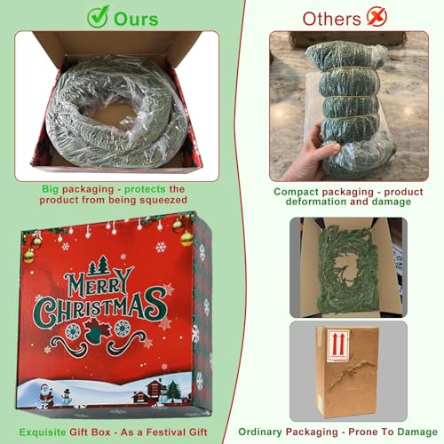 9Ft Artificial Evergreen Cedar Pine Garland M7803