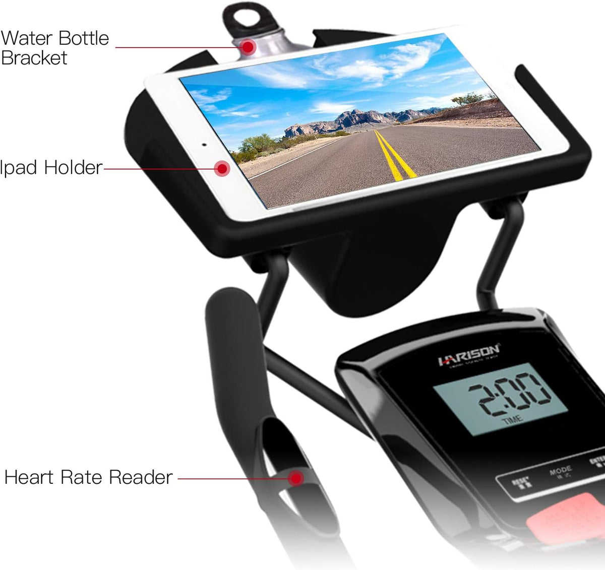 Exercise Bike Stationary with Tablet Holder 350 Lbs Capacity U93316