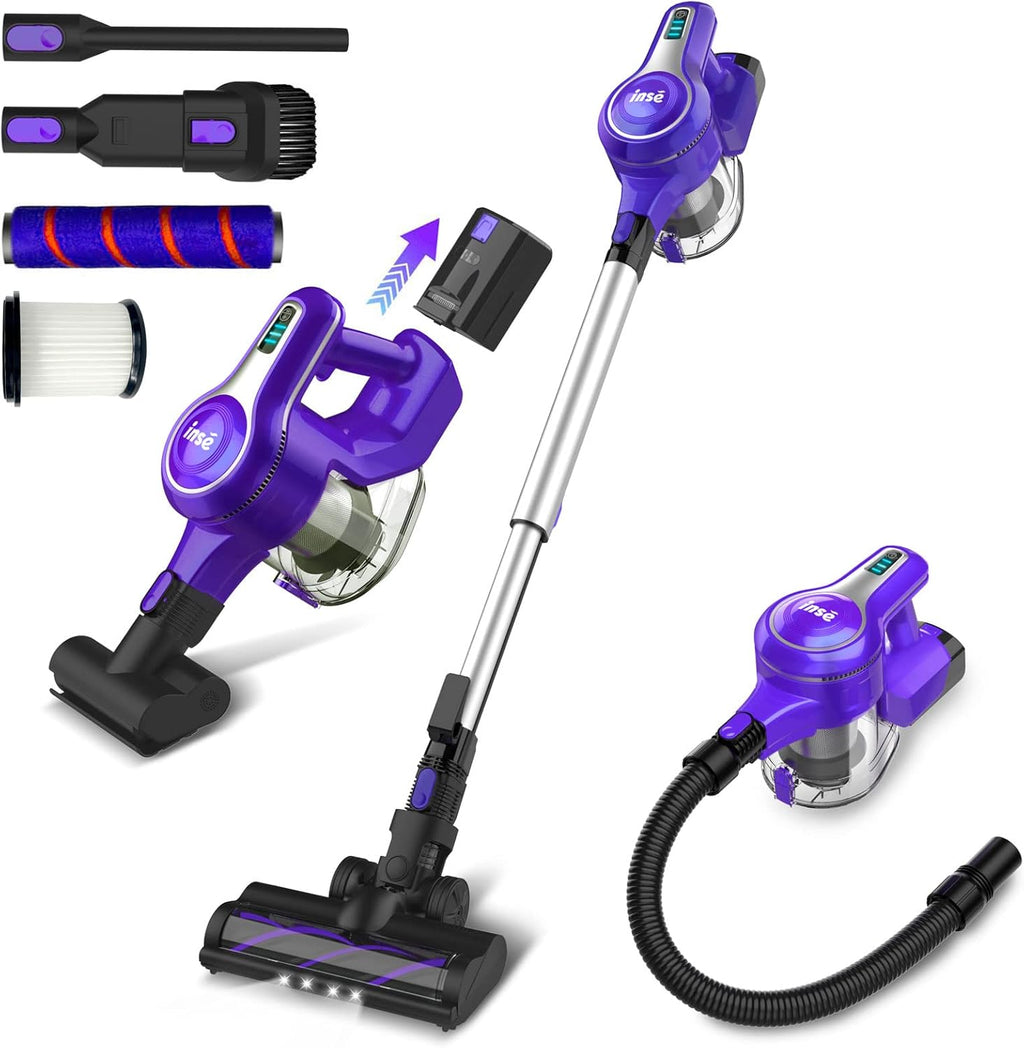 Cordless Stick Vacuum Cleaner 23Kpa 265W Blue V82056