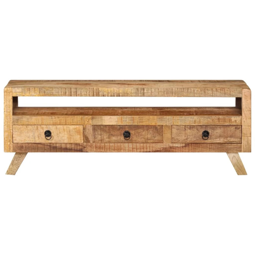 Mango Wood TV Stand with 3 Drawers and 1 Shelf N98109