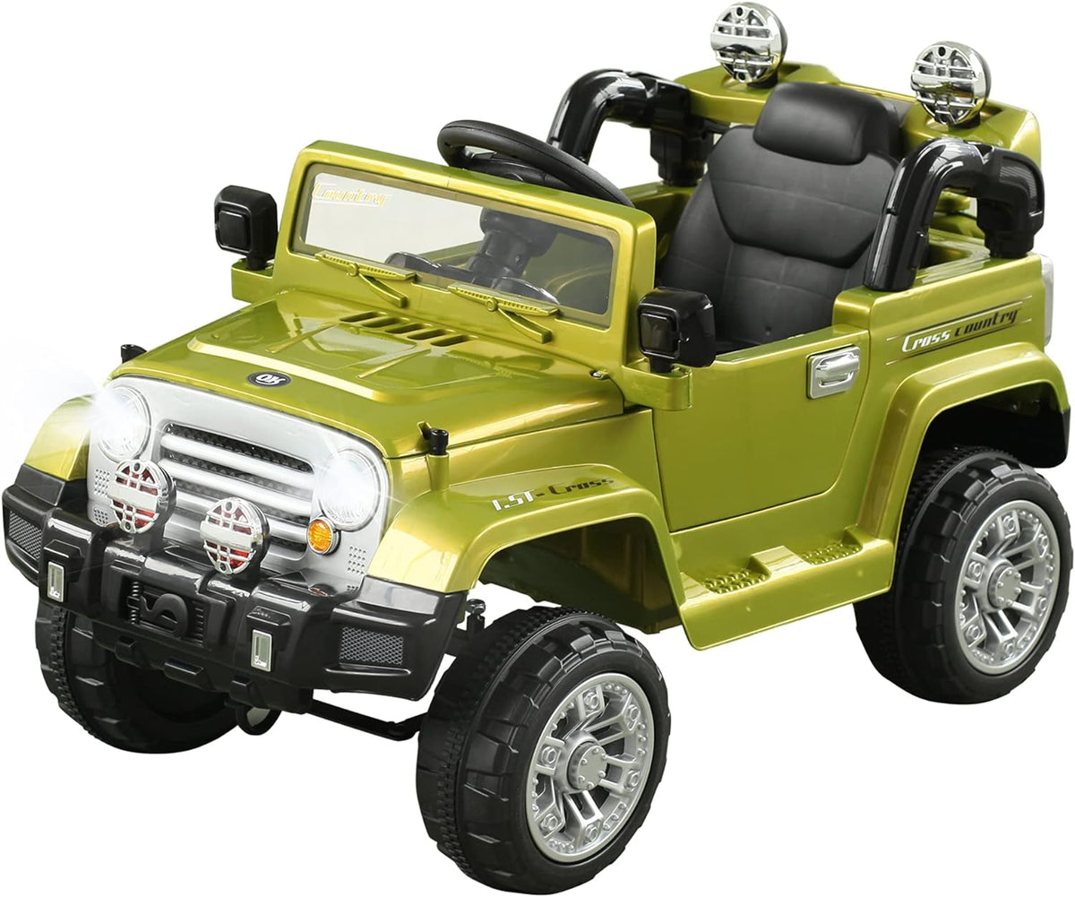 Green 12V Kids Ride-on Car L5119